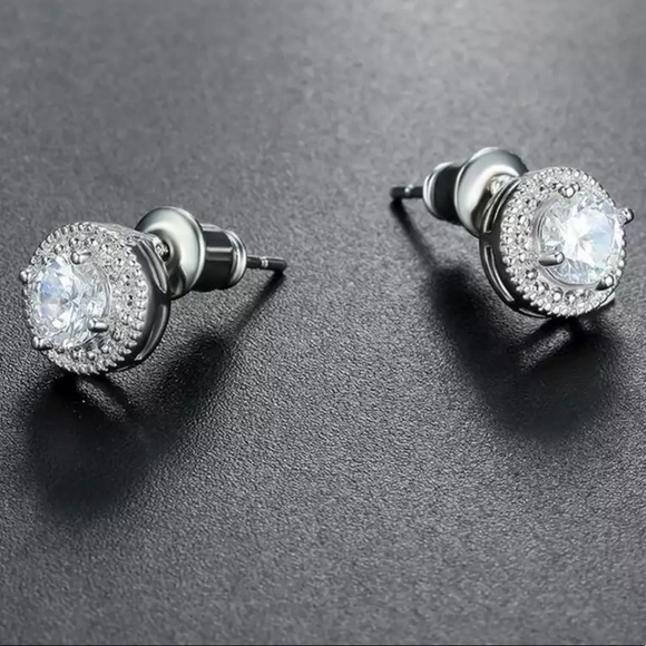 Jewelry - Gold Plated CZ Earrings